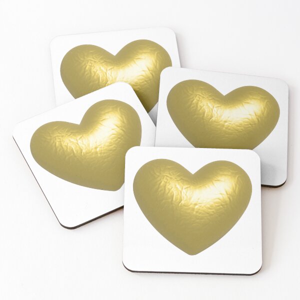 Item preview, gold foil balloon heart designed and sold by steymo.