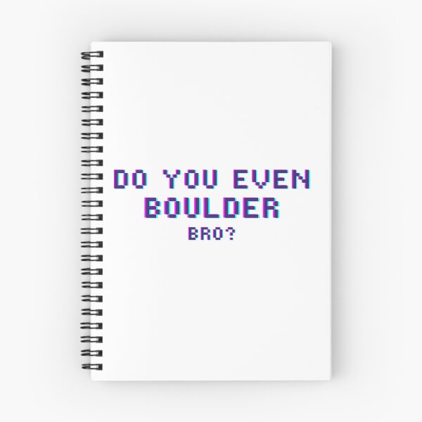 Item preview, boulder bro designed and sold by CustomPrintHub.