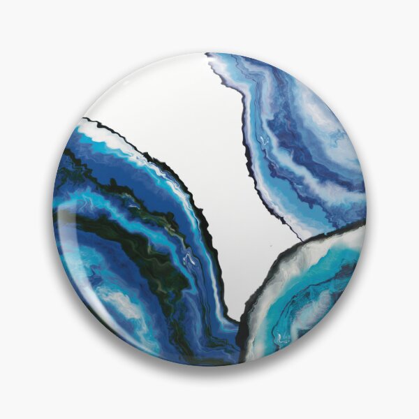 Item preview, Blue Agate Geodes designed and sold by HoneyCactus.
