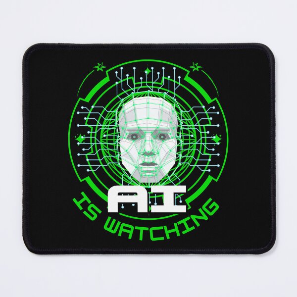 Item preview, AI - Artificial Inteligence is watching designed and sold by AEROSPACE-IND.