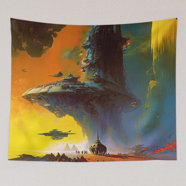 Item preview, Alien Terrains: A Fantastical Odyssey designed and sold by SeedDesign.