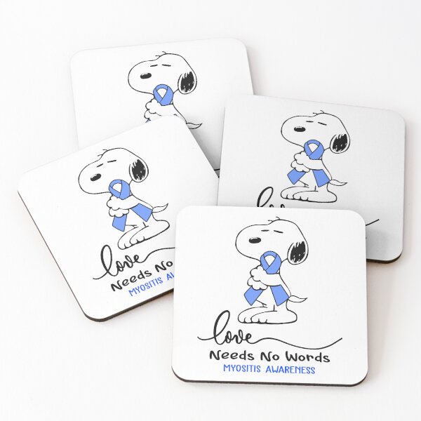 Item preview, Myositis Awareness - LOVE NEEDS NO WORDS designed and sold by Elise-Chapman.