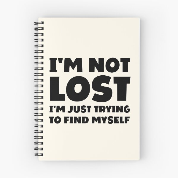 Item preview, I'm not lost I'm just trying to find myself designed and sold by FunnyFactDesign.
