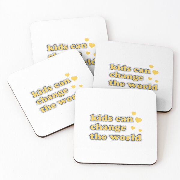 Item preview, kids can change the world with love designed and sold by Mqyou.