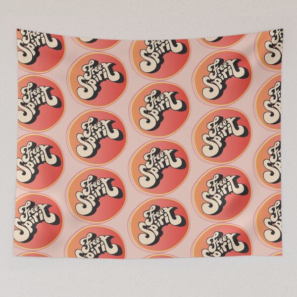 Item preview, Groovy Retro Free Spirit  designed and sold by bolimj.