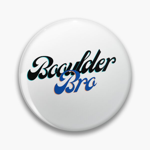 Item preview, boulder bro designed and sold by CustomPrintHub.