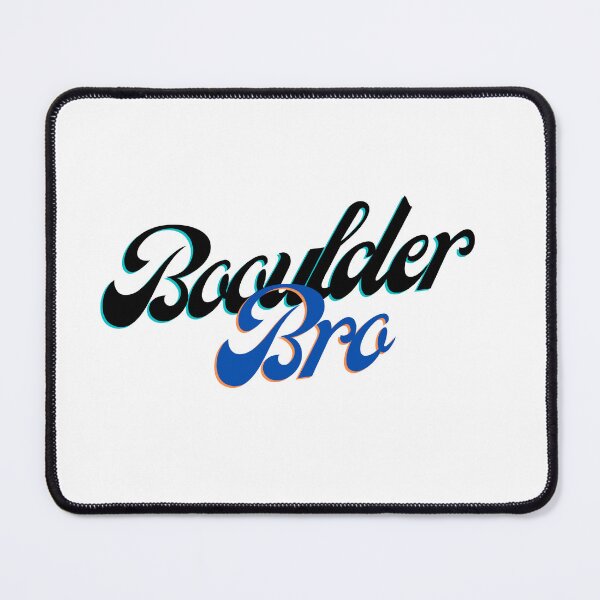 Item preview, boulder bro designed and sold by CustomPrintHub.