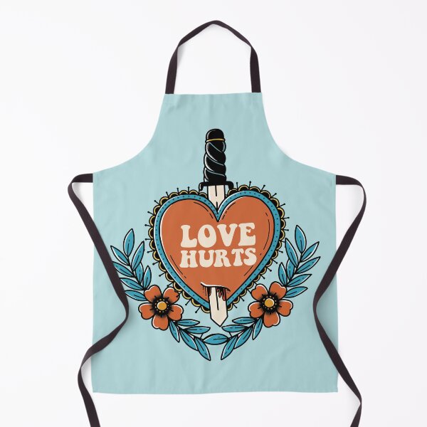Item preview, Vintage 60's 70's Love Hurts Sword Tattoo Art designed and sold by bolimj.