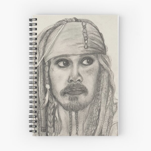 Item preview, Jack Sparrow print designed and sold by HopeElizabethR.