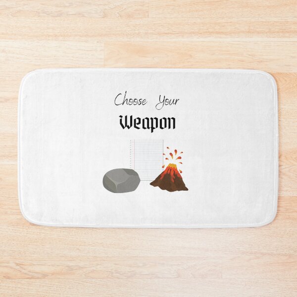Item preview, Choose your Weapon, Rock Paper Scissors designed and sold by GamesR4Girls.