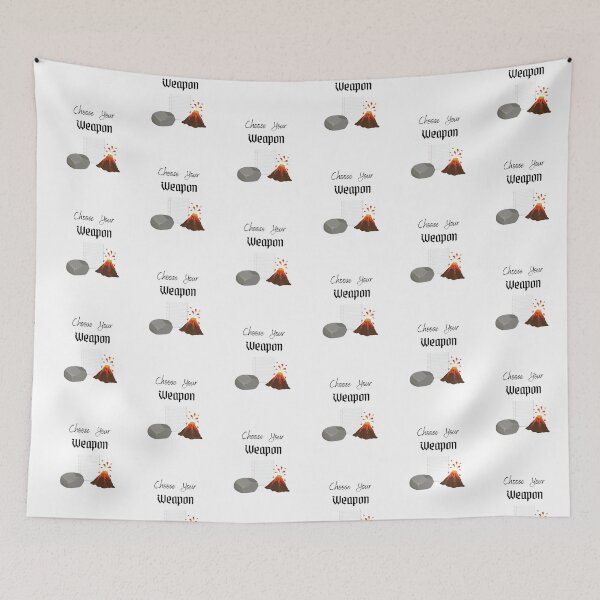 Item preview, Choose your Weapon, Rock Paper Scissors designed and sold by GamesR4Girls.