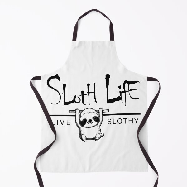 Item preview, Sloth Life - Live Slothy - Black Text designed and sold by scollum.
