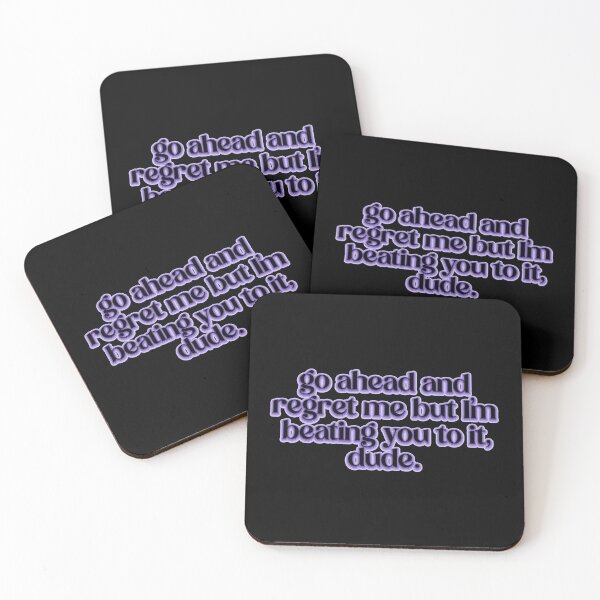 Item preview, Daisy Jones and the Six Quote Regret Me Dude designed and sold by baranskini.