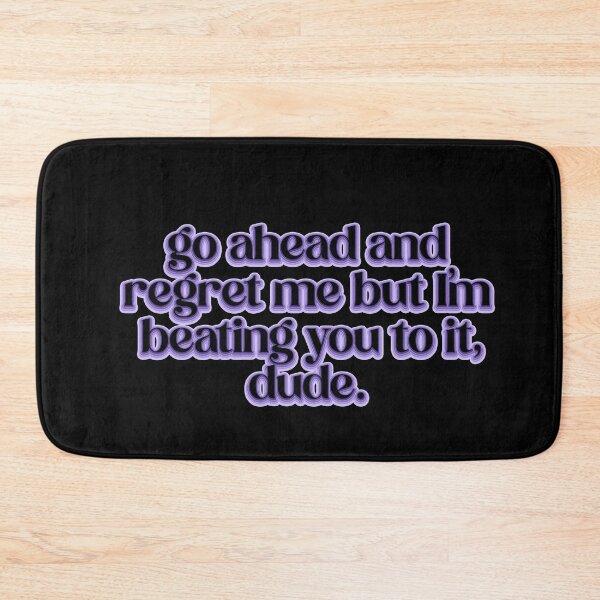 Item preview, Daisy Jones and the Six Quote Regret Me Dude designed and sold by baranskini.