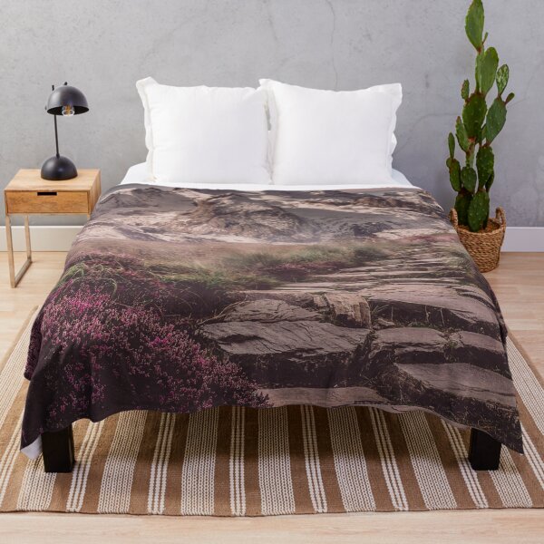 Artikelvorschau, Purple Mountain Landscape Color Remixed von Bossy Cat Home entworfen und verkauft von BossyCatHome.