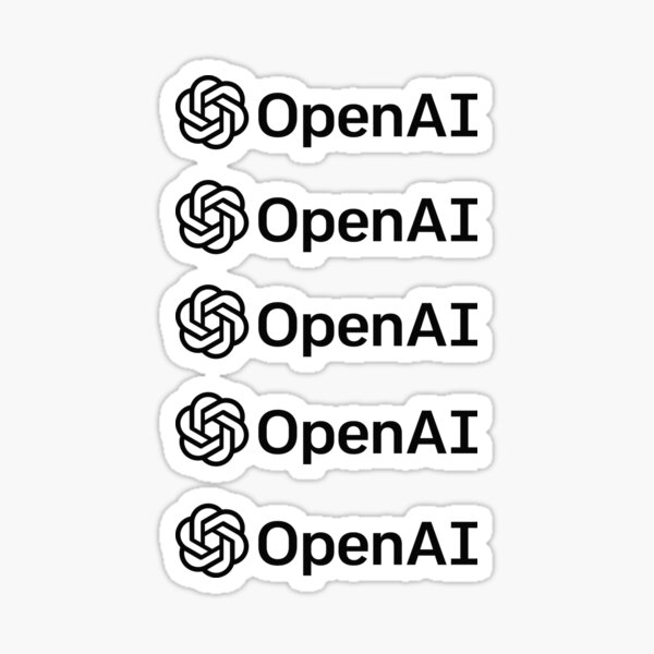 Item preview, Open AI Icons designed and sold by FunnyTshirt4You.