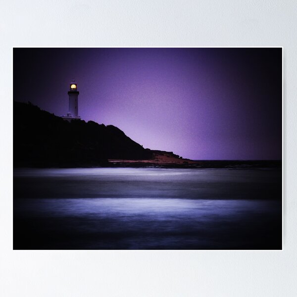 Item preview, A Lighthouse against the Amethyst Sky designed and sold by Jay Merrick.