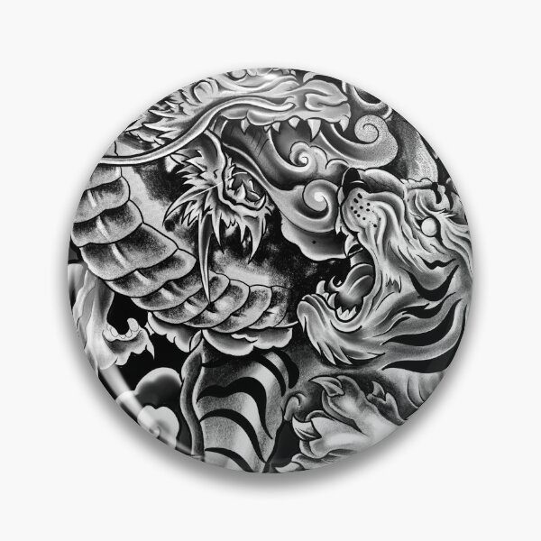 Item preview, dragon vs tiger designed and sold by Danisaudola.
