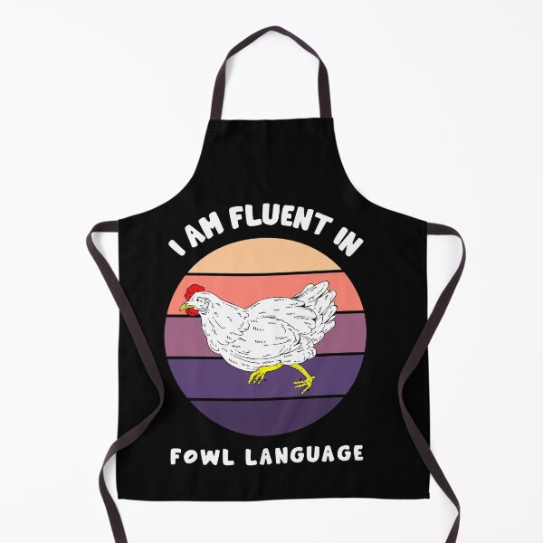 Item preview, I’m Fluent In Fowl Language Farm Life Crazy Chicken Lady fun designed and sold by Amineelhailaa.