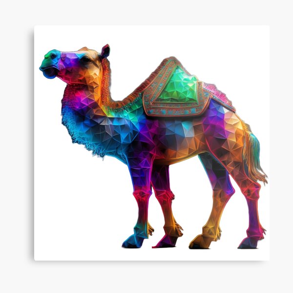 Item preview, Colourful and Wonder Camel - Art designed and sold by GloriousArtSKD.