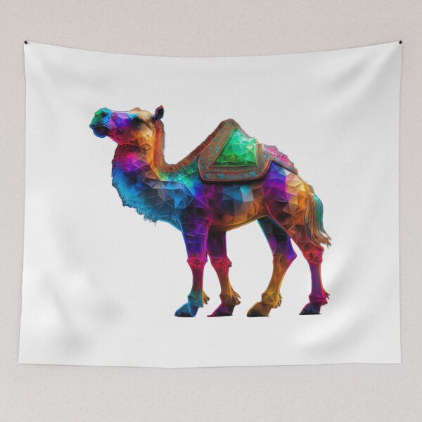 Item preview, Colourful and Wonder Camel - Art designed and sold by GloriousArtSKD.