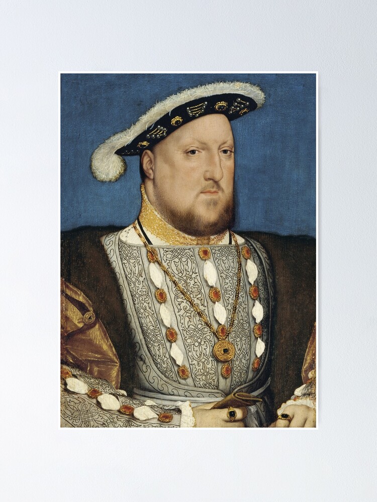 After Hans Holbein The Younger King Henry VIII Extra Large Print Canvas Mural 