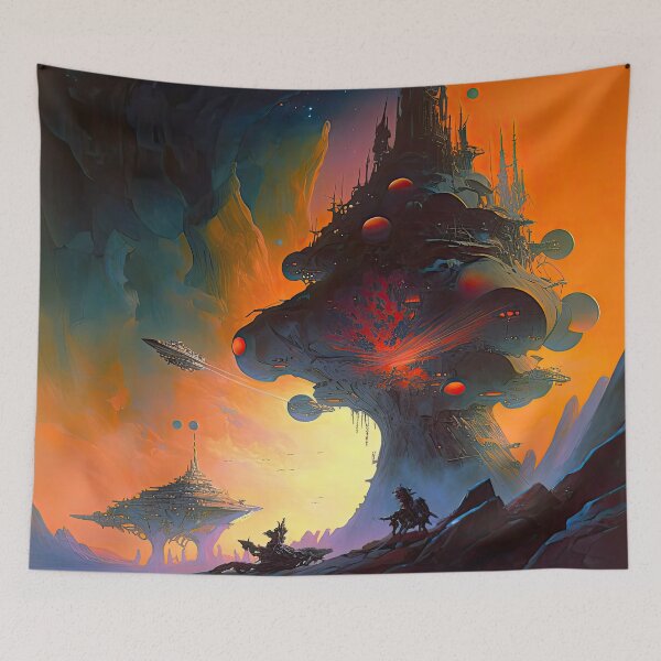 Item preview, Alien Terrains: A Fantastical Odyssey designed and sold by SeedDesign.
