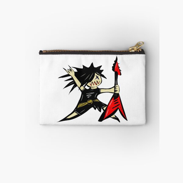 Item preview, Forever Metal - cartoon character with a red electric guitar. designed and sold by digitaldraw4you.