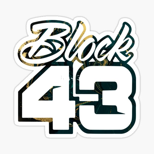 Number 43 Stickers for Sale