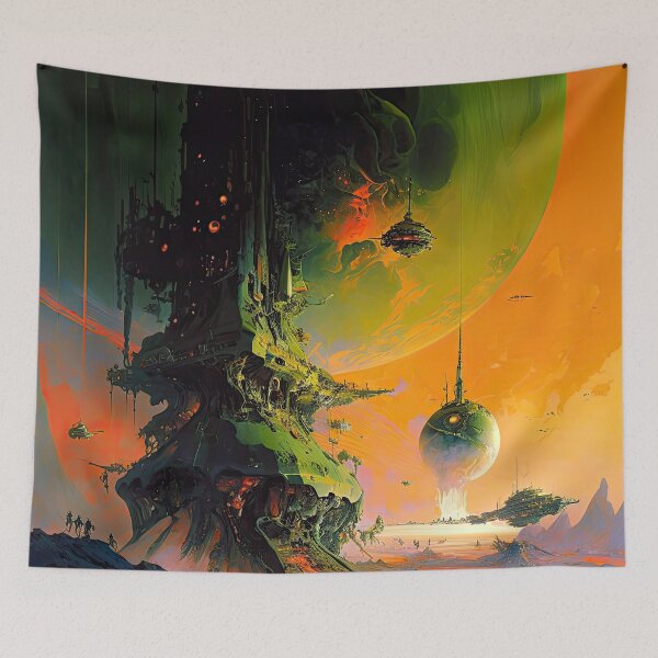 Item preview, Alien Terrains: A Fantastical Odyssey designed and sold by SeedDesign.