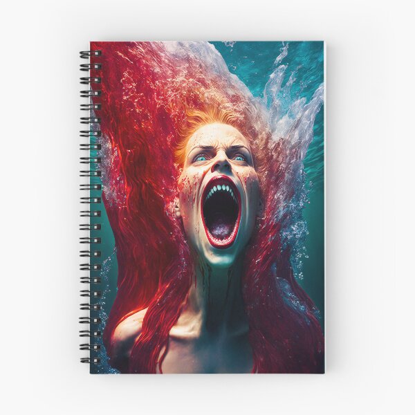 Item preview, The Screaming Mermaid designed and sold by Simone Davino.