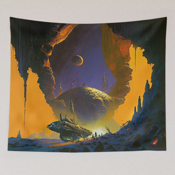 Item preview, Alien Terrains: A Fantastical Odyssey designed and sold by SeedDesign.