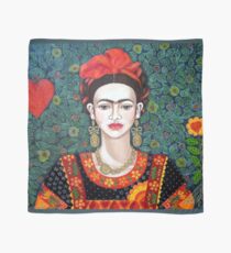 Frida, Queen of Hearts closer I Scarf