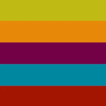 Artwork thumbnail, Colorful stripes by Rachel the Artist