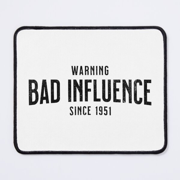 Item preview, Warning - Bad Influence Since 1951 - Great Gift For Dad Or Granddad - Or Moms and Grandma For Birthday designed and sold by AlanPhotoArt.