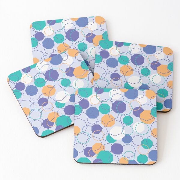 Item preview, Octagonal Pattern Periwinkle designed and sold by pear-la.