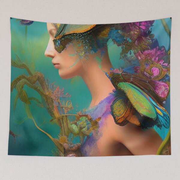 Item preview, Butterfly Floral Lucy  designed and sold by mghtymvrk2040.