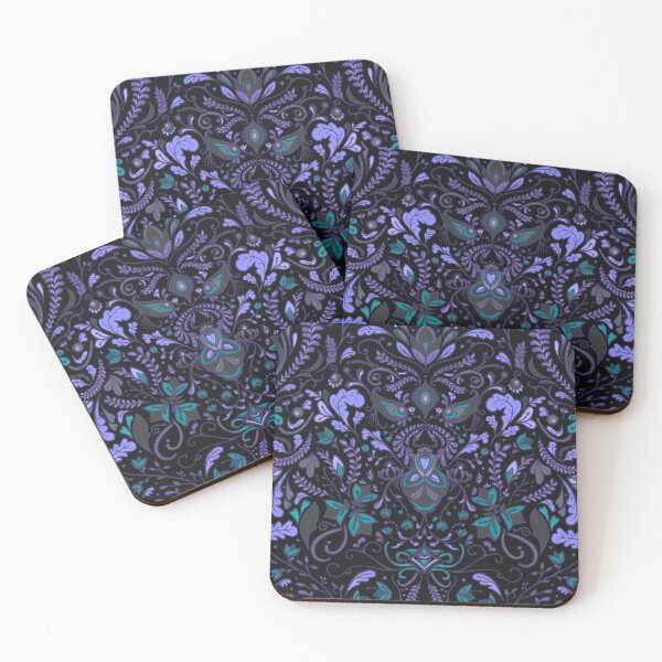 Item preview, barroco retorcido | lavanda y verde azulado designed and sold by rose-michele.