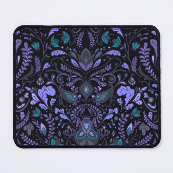 Item preview, Twisted Baroque | lavender and teal designed and sold by rose-michele.