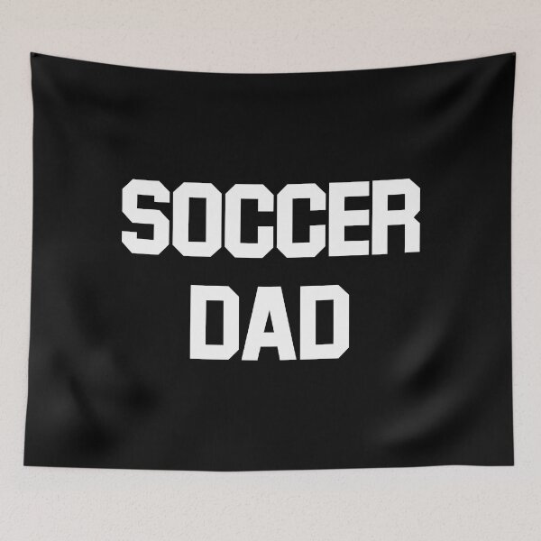 Item preview, Soccer Dad (white) designed and sold by Murder of Crows.
