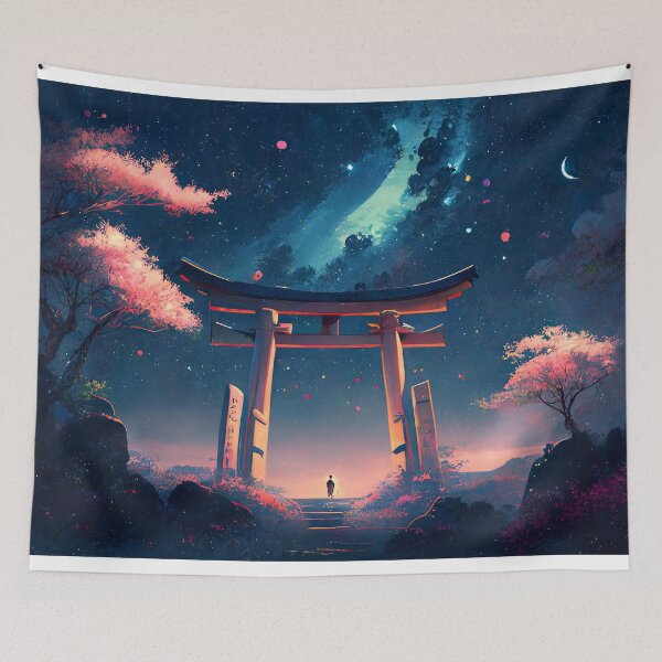 Item preview, Anime Shrine Gate  designed and sold by KyzArt01.