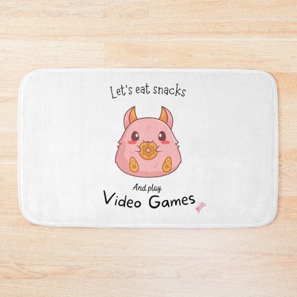 Item preview, Snacks and Video Games Cute designed and sold by GamesR4Girls.