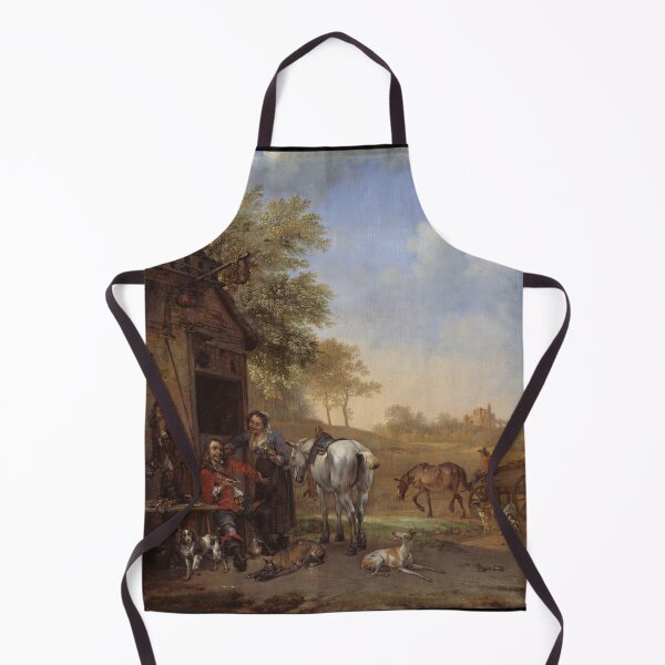 Item preview, Rider Resting at an Inn (Paulus Potter) designed and sold by ArtHistorical.