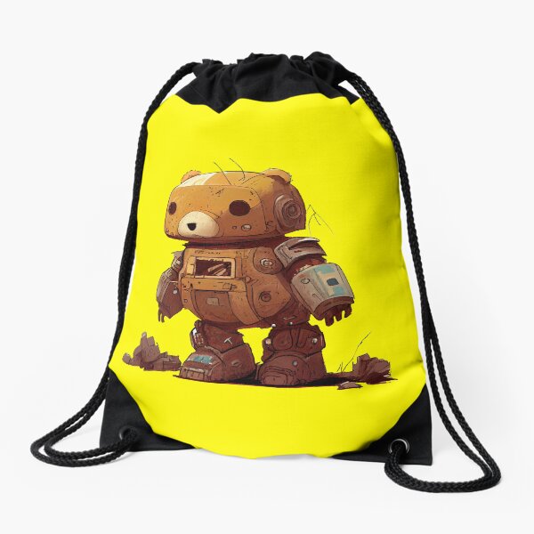 Aperçu de l'œuvre Rusted Junk Yard Teddy Robot créée et vendue par iantony.