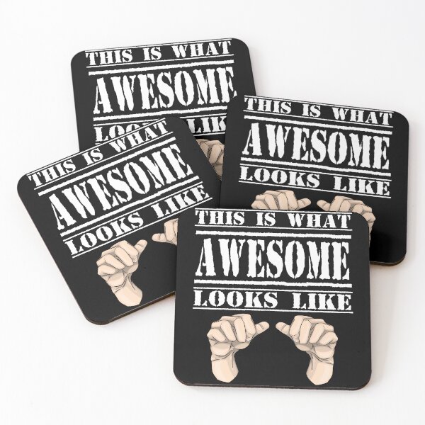 Item preview, This is what awesome looks like- with hands pointing at self- dark  designed and sold by -short- & EPIC shop.