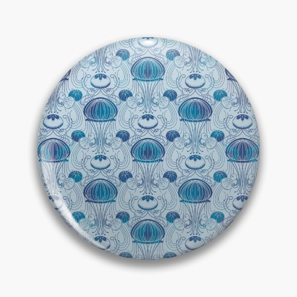 Item preview, Art Nouveau Jellies Cool Waves designed and sold by Randinspodesign.