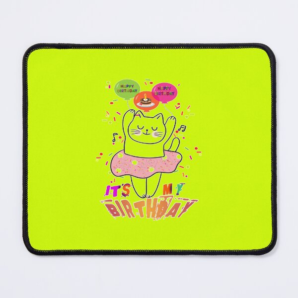 Item preview, Dancing Cat Birthday Bash designed and sold by RendoRed.
