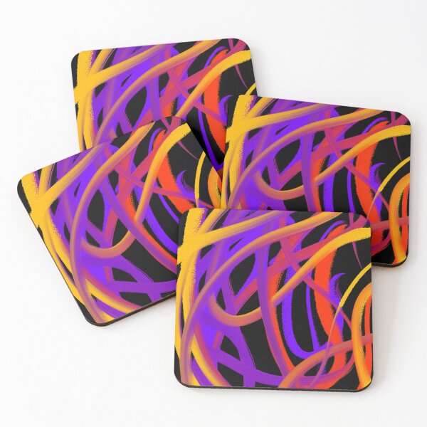 Item preview, Neon Rainbow Oil Paint Brushstrokes Painting Art Artsy Decor designed and sold by hopecope.