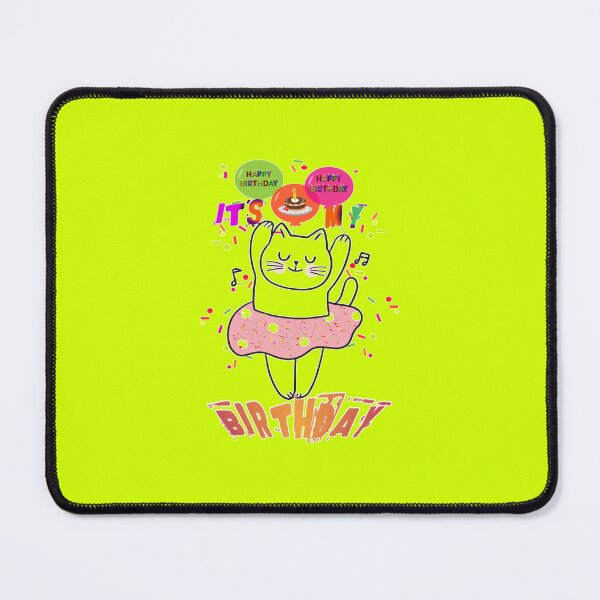 Item preview, Dancing Cat Birthday Bash designed and sold by RendoRed.