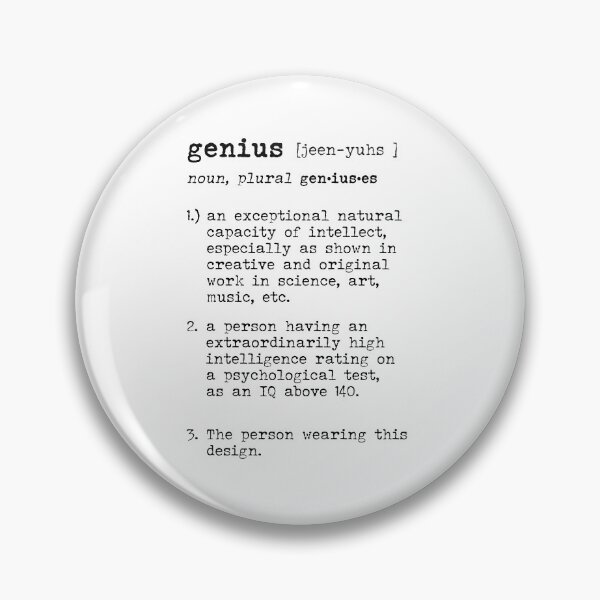 Item preview, Definition of a Genius designed and sold by KTSubz Faith & Fun Designs.